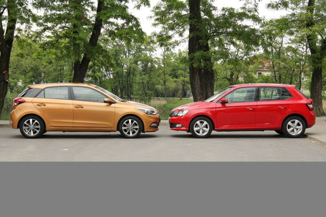 Hyundai i20 vs. Skoda Fabia