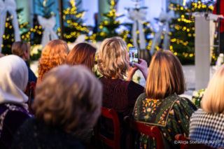 Marta Nawrocka na spotkaniu przedświątecznym z Paniami Ambasador i Współmałżonkami Szefów Misji Dyplomatycznych