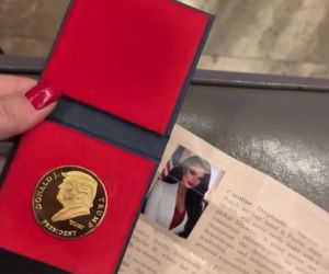 Caroline Derpieński i spotkanie z Trumpem