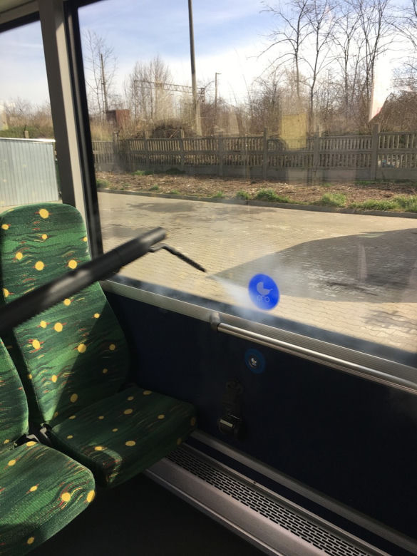 Koronawirus w Kaliszu. KLA dezynfekuje autobusy. „Chcemy chronić kierowców i pasażerów” [ZDJĘCIA]
