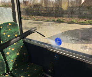 Koronawirus w Kaliszu. KLA dezynfekuje autobusy. „Chcemy chronić kierowców i pasażerów” [ZDJĘCIA]