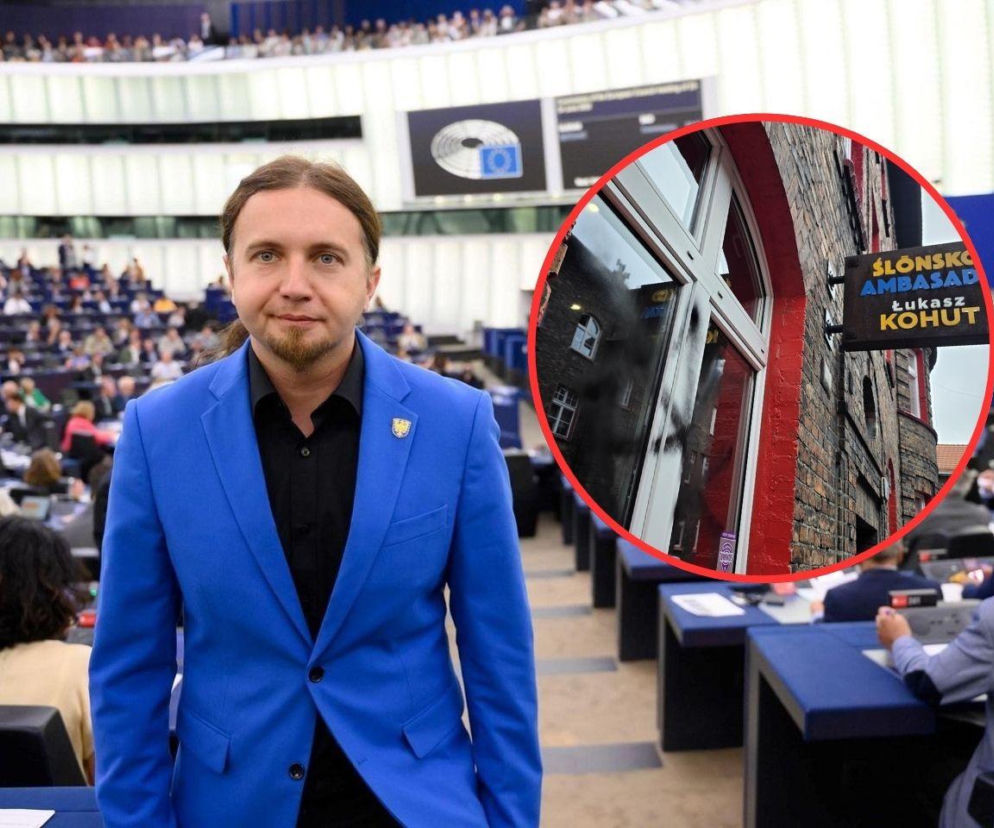 Biuro europosła Kohuta zdewastowane. Nie dam się zastraszyć