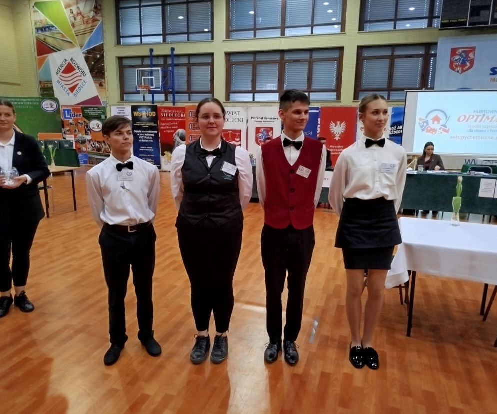 VIII Ogólnopolskie Mistrzostwa Młodych Kelnerów w Siedlcach
