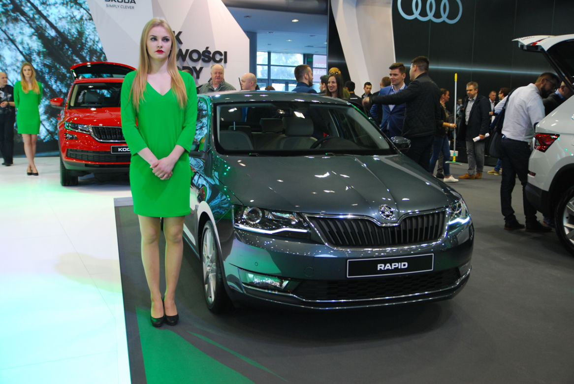 Stoisko Skoda - Targi Poznań Motor Show 2017