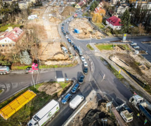Na Naramowicach prace torowe i drogowe. 28 grudnia zmiany w rejonie ul. Dworskiej