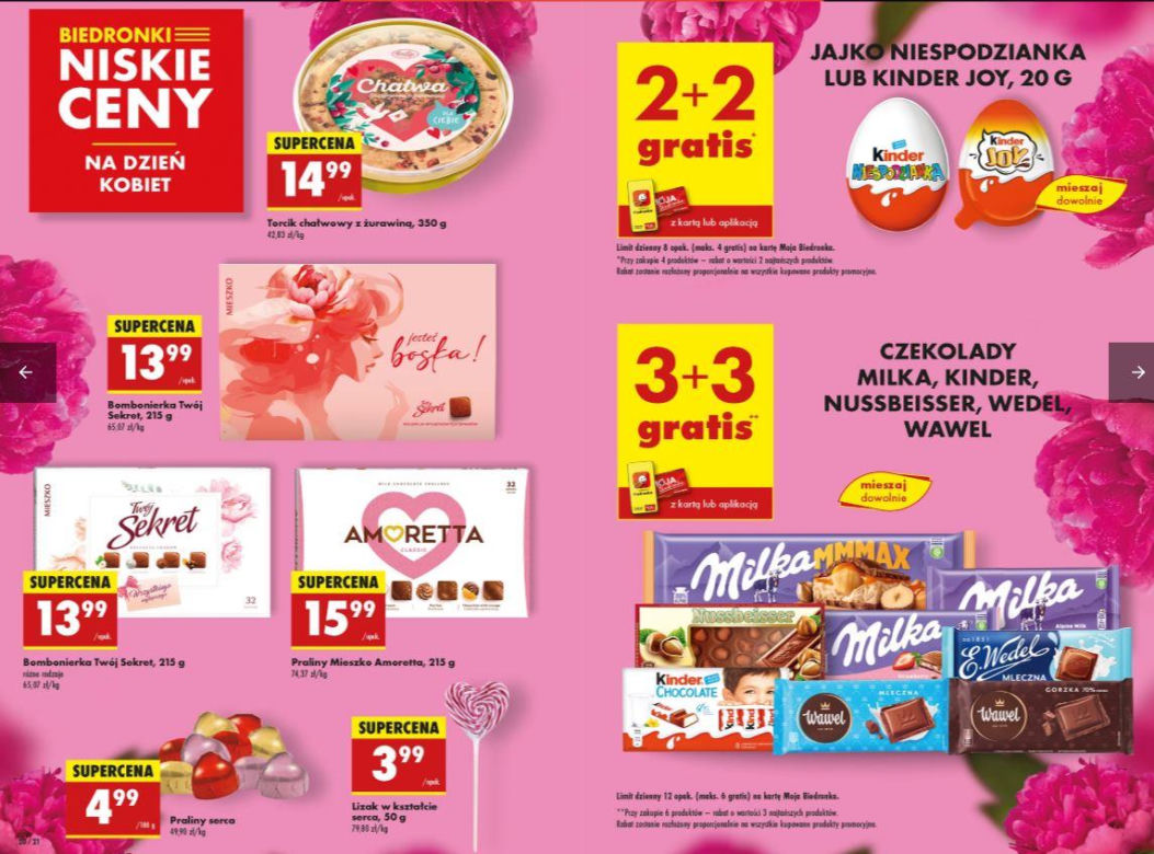Dzień Kobiet - oferty z gazetrk