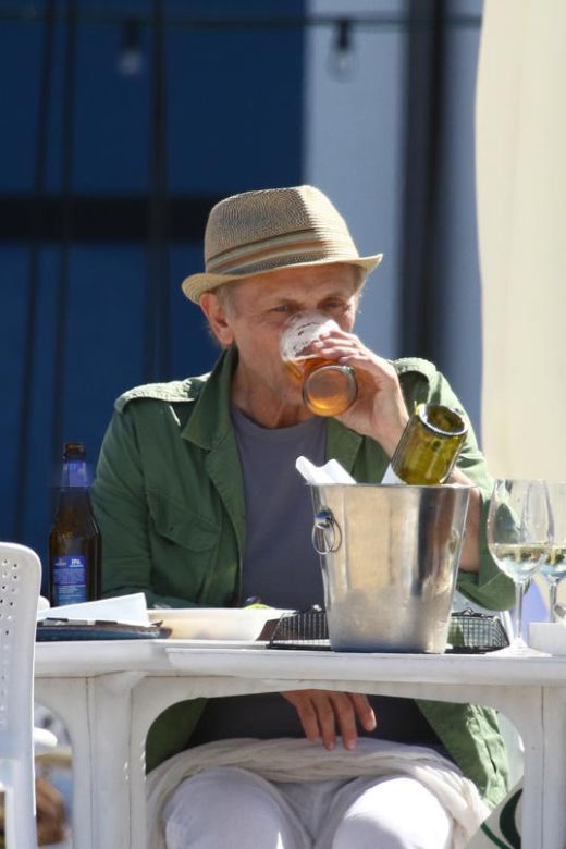 Andrzej Chyra w Sopocie bez zęba i bez alkoholu 