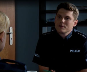 M jak miłość odcinek 1465. Sonia (Barbara Wypych), Janek (Tomas Kollarik)