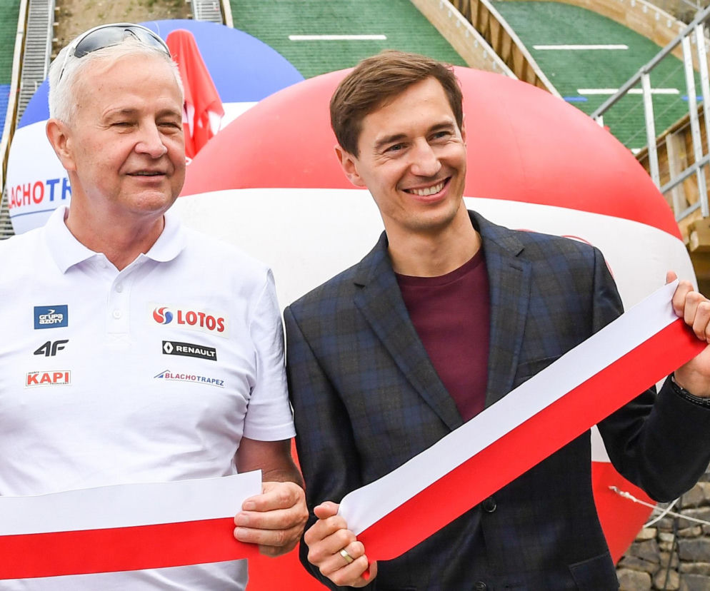 Apoloniusz Tajner i Kamil Stoch
