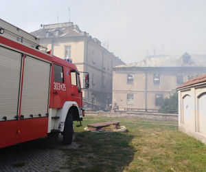Pożar kamienicy na Starym Mieście w Lublinie!