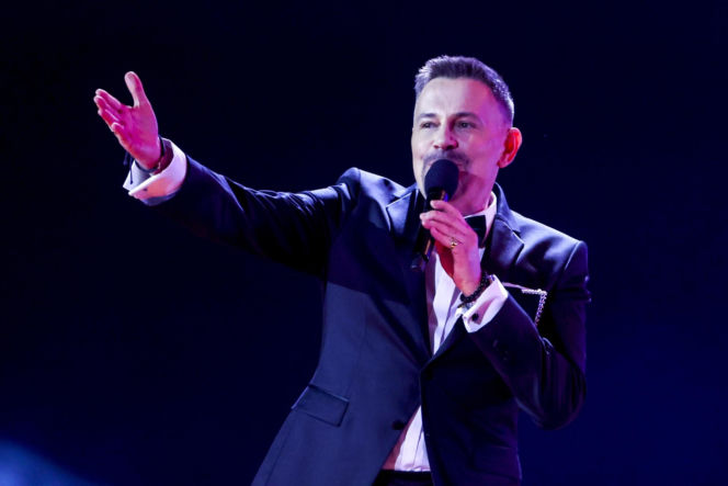 Krzysztof Ibisz na sylwestrach Polsatu