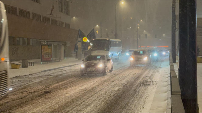 Atak zimy w Warszawie