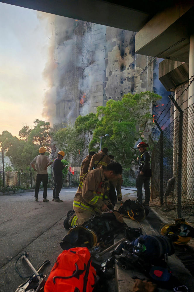 Cudem uciekł z płonącego wieżowca. Relacja mrozi krew w żyłach