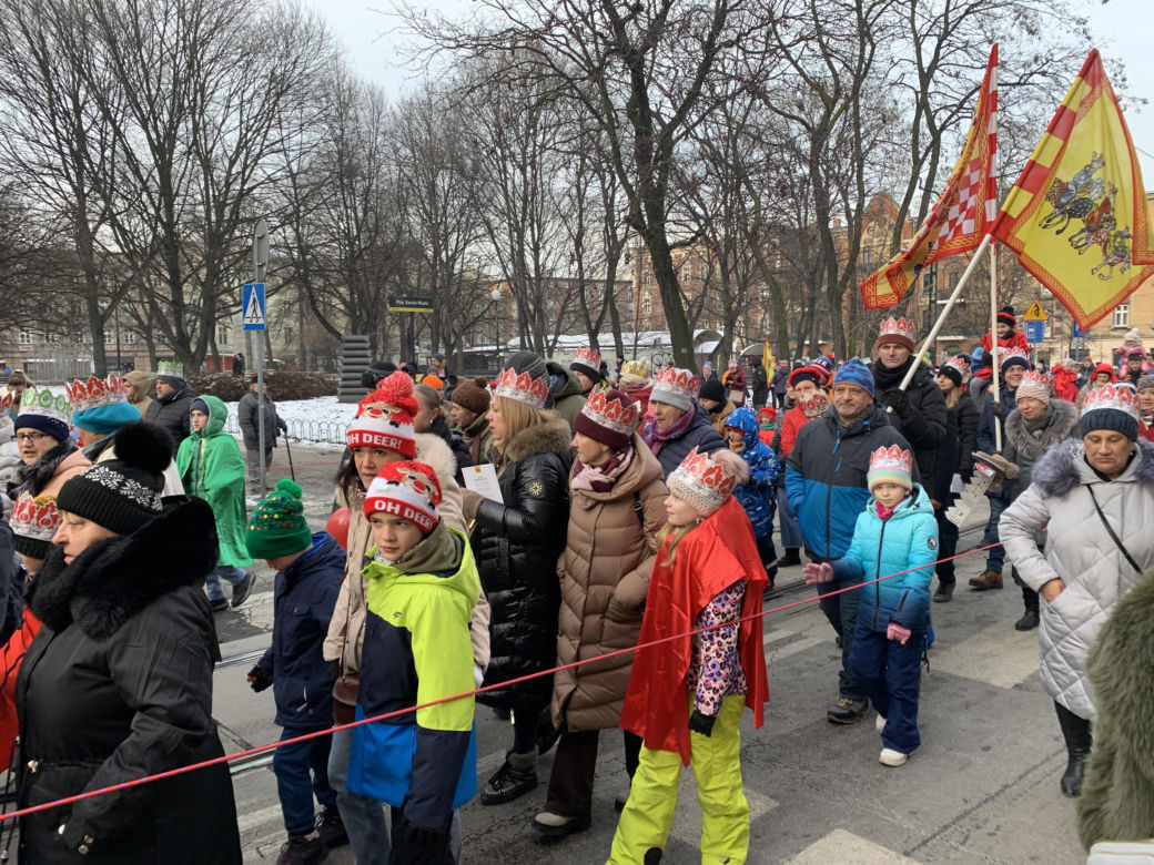 Orszak Trzech Króli w Katowicach przeszedł do Archikatedry