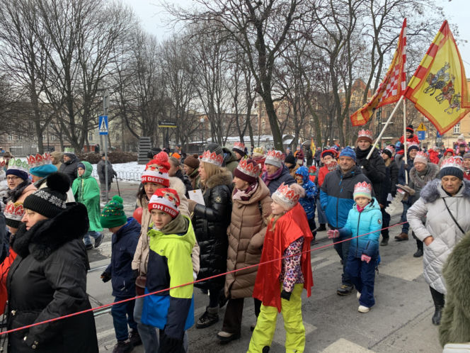 Orszak Trzech Króli w Katowicach przeszedł do Archikatedry