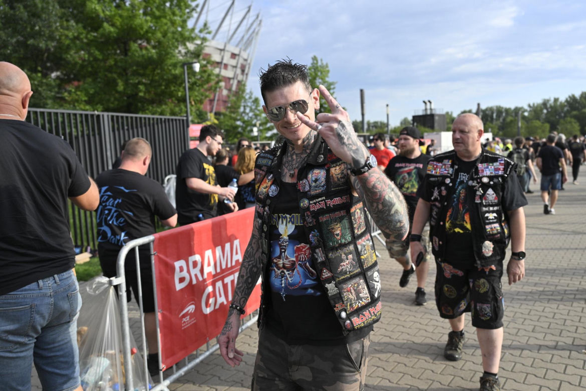 Koncert Iron Maiden na Narodowym. Tak bawili się fani muzyki
