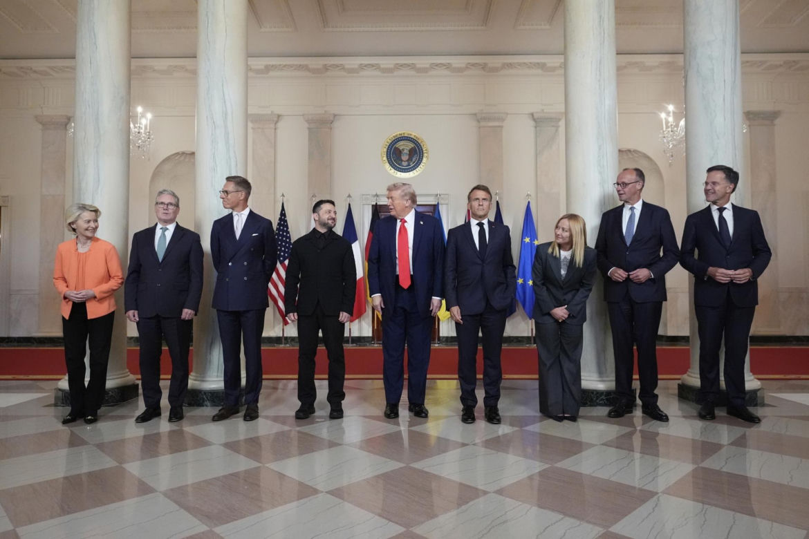 Rozmowy Trumpa z Zełenskim i liderami europejskimi w Białym Domu