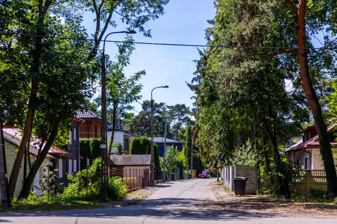 Boernerowo w Warszawie - zdjęcia drewnianego przedwojennego osiedla domów