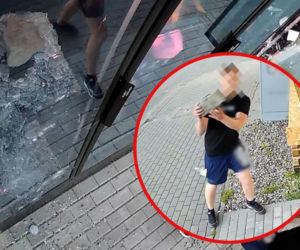 Rozbił kwiatomat i ukradł bukiety. Szybko pożałował, bo policja odkryła jego mroczną przeszłość