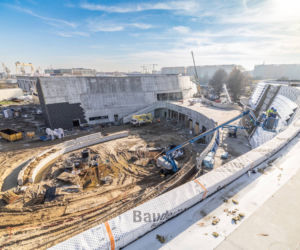 Budowa Fabryki Wody - listopad 2021