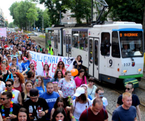 Korowód studentów przeszedł ulicami Szczecina