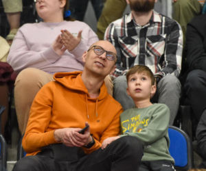 Halowe mistrzostwa Polski w Kujawsko-Pomorskiej Arenie Toruń. Zdjęcia kibiców i zawodników