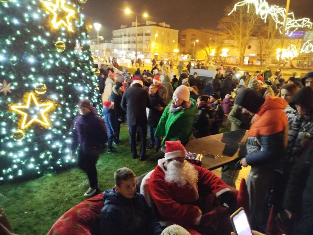 Iluminacje świąteczne w Siedlcach będzie można podziwiać co najmniej do 6 stycznia