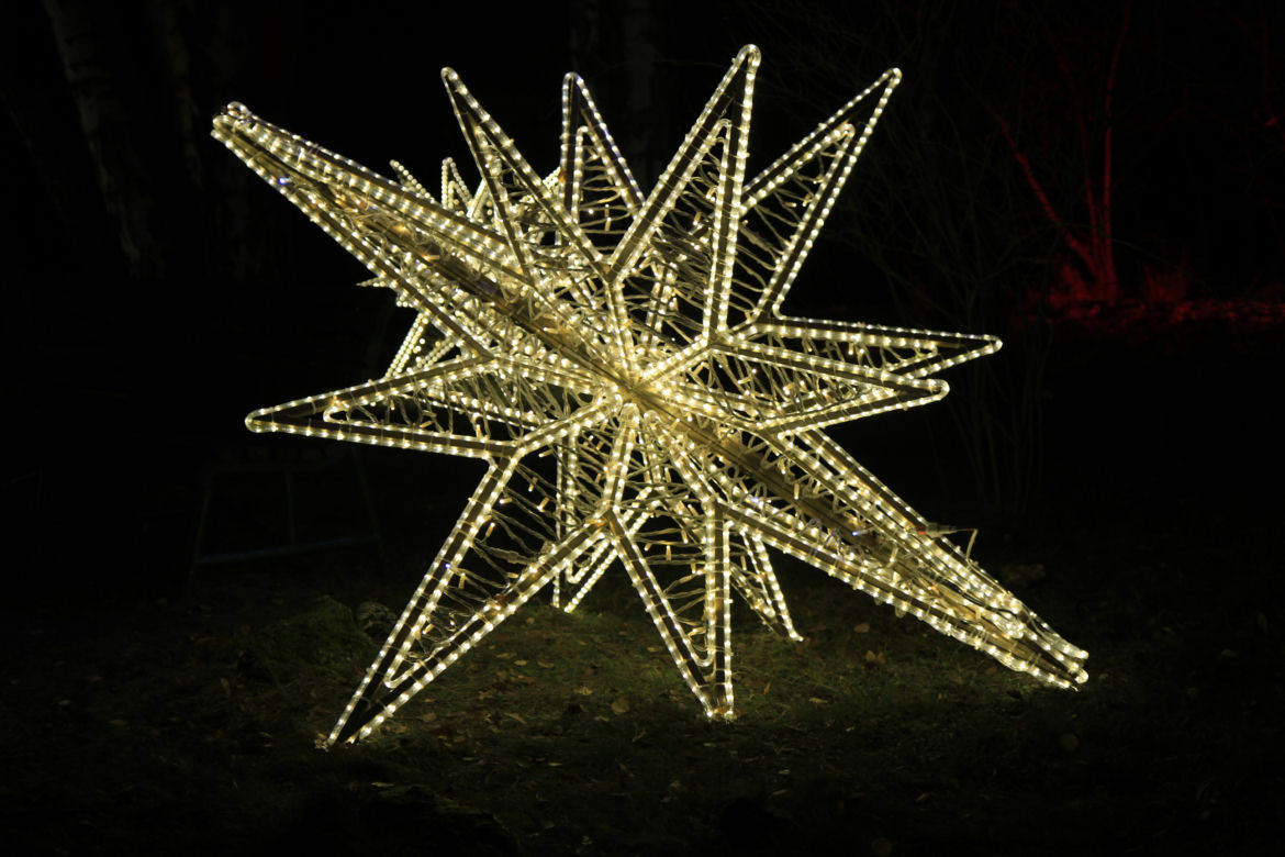 Park iluminacji „Tajemniczy Ogród” w Lublinie