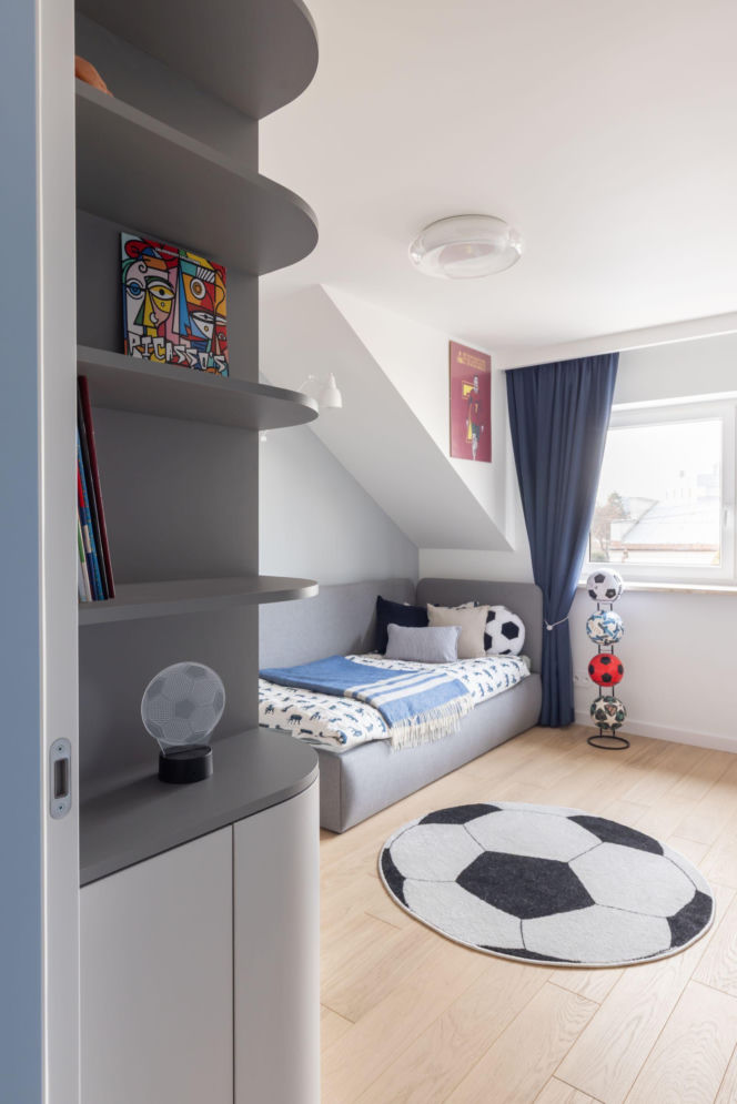 Dom w stylu hamptons na warszawskim Zaciszu