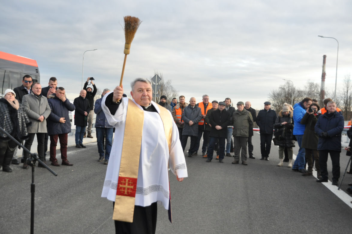 Otwarcie wiaduktu po przebudowie w centrum Skarżyska-Kamiennej