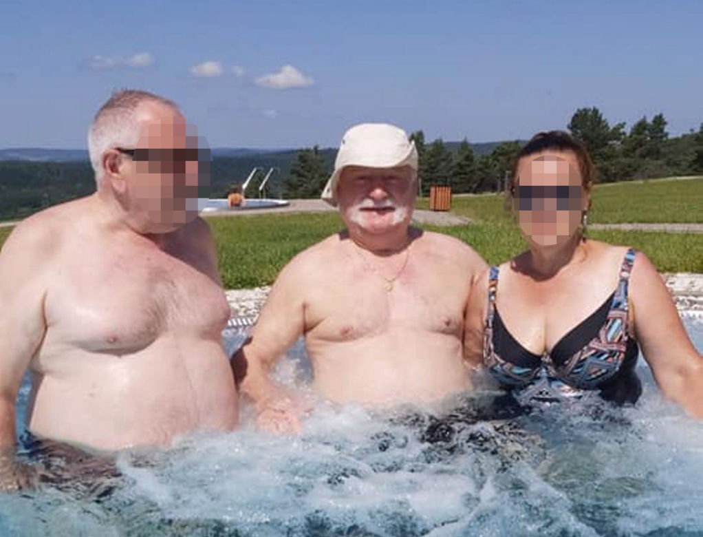Lech Wałęsa w Arłamowie