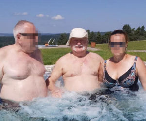 Lech Wałęsa w Arłamowie