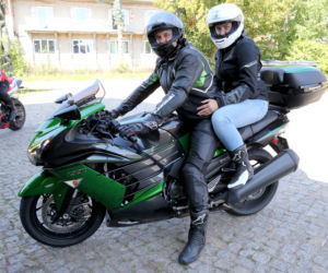 Radek Liszewski na piekielnie szybkim motorze