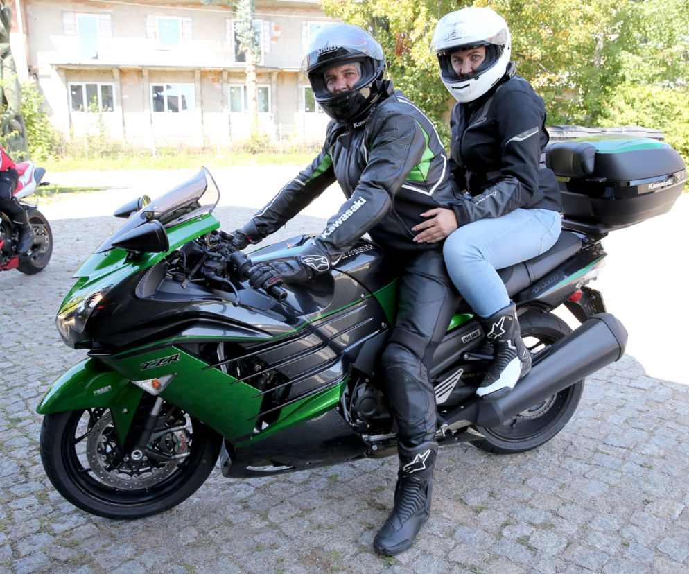 Radek Liszewski na piekielnie szybkim motorze
