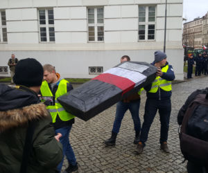 Protest rolników w Bydgoszczy