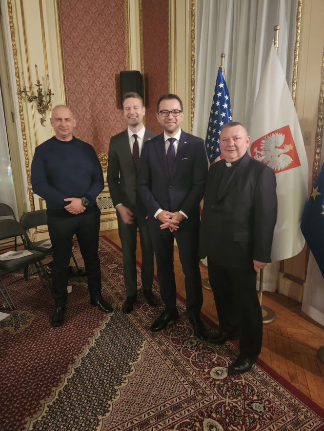 Przyjęcie gwiazdkowe w Konsulacie Generalnym RP w Nowym Jorku 2025