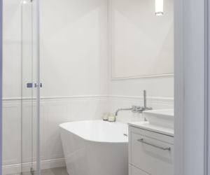  75-metrowe mieszkanie w stylu modern classic