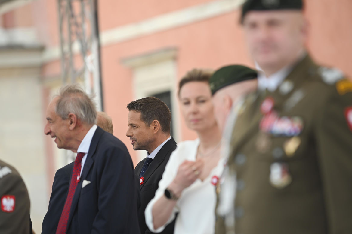Uroczystości na pl. Zamkowym w Warszawie (3.05.2025)