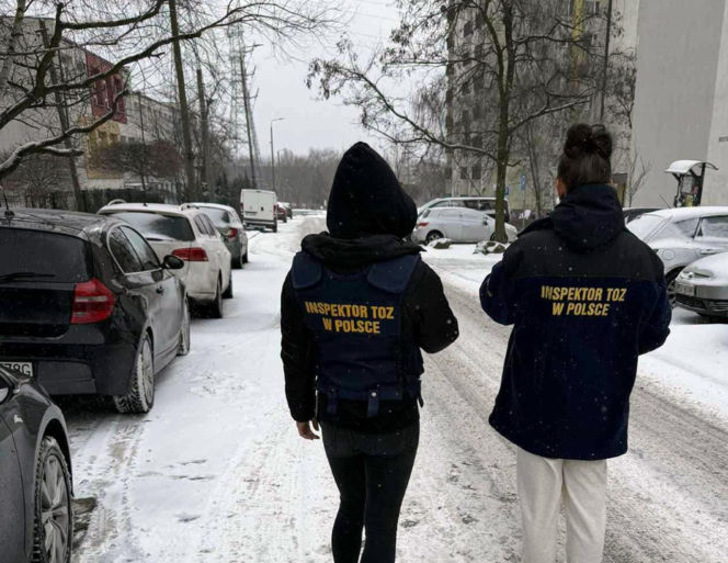 Interwencja inspektorów TOZ z Katowic w Sosnowcu