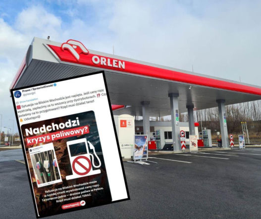 PiS straszy kryzysem paliwowym! ORLEN ostro odpowiada