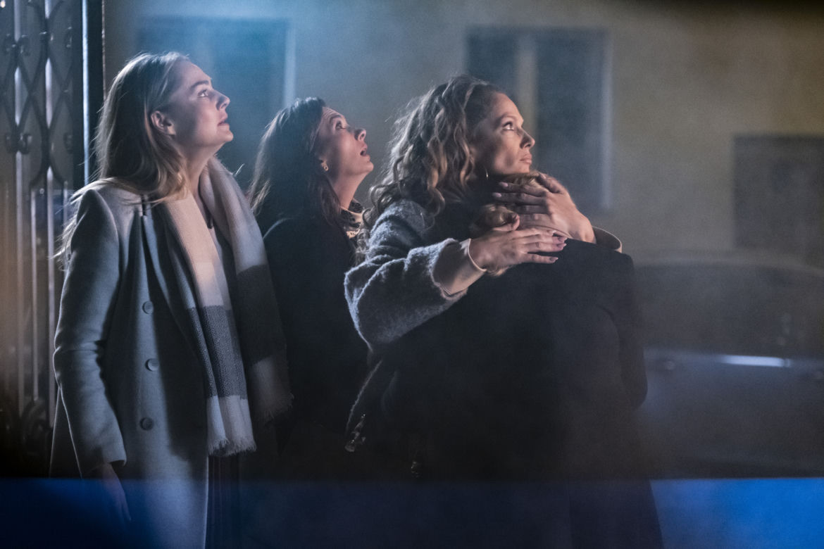 Przyjaciółki, 15 sezon odc. 171. Anka (Magdalena Stużyńska), Inga (Małgorzata Socha), Patrycja (Joanna Liszowska), Zuza (Anita Sokołowska)