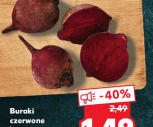 Kaufland - wielkie promocje! Polskie buraki tańsze aż o 40 proc.