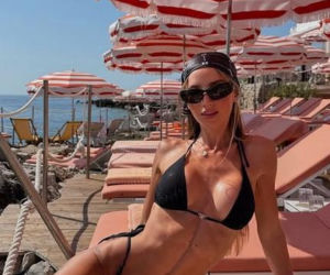Partnerka Arkadiusza Milika błyszczy w bikini. Influencerka nie wstydzi się swojej boskiej figury