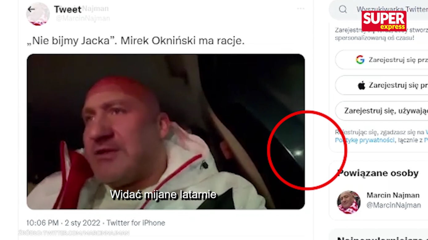 Marcin Najman jeździł autem mimo zakazu