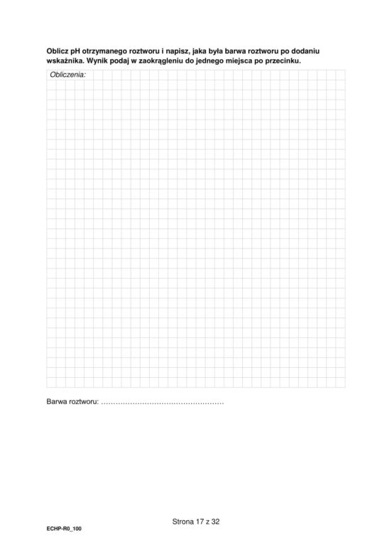 Matura 2025 chemia rozszerzona - arkusz CKE 16.05.2025 - Formuła 2015