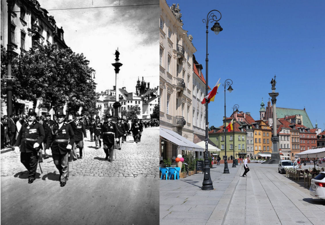 Powstanie Warszawskie. Te same miejsca w stolicy w 1944 roku i dziś