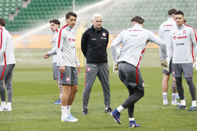 Trening reprezentacji Polski w Warszawie