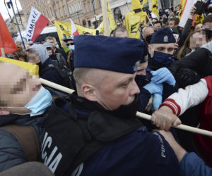 Protest przedsiębiorców w Warszawie