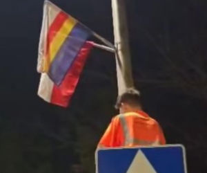 Skandal pod nagraniem z Puław. Mieszkańcy nie znają własnych barw?