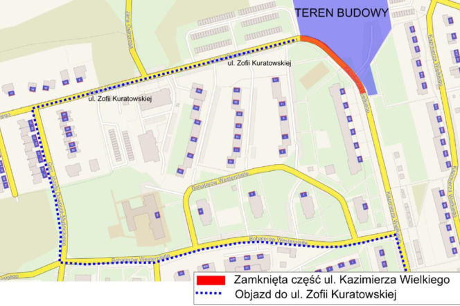 Zmiana organizacji ruchu